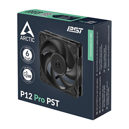 Arctic P12 Pro PST 120mm 3000RPM 77CFM Yüksek Performans Kasa Fanı (ACFAN00306A)
