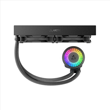 Arctic Liquid Freezer III Pro 280 A-RGB Intel / AMD Uyumlu, 280mm Radyatörlü, 2x14cm P14 PRO A-RGB PWM Fanlı, Sıvı İşlemci Soğutucu Siyah (ACFRE00183A)