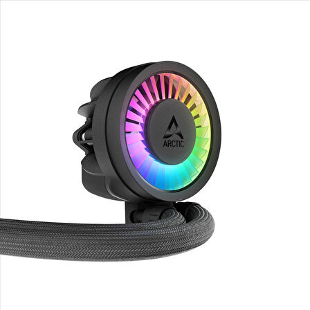 Arctic Liquid Freezer III Pro 420 A-RGB Intel / AMD Uyumlu, 420mm Radyatörlü, 3x14cm P14 PRO A-RGB PWM Fanlı, Sıvı İşlemci Soğutucu Siyah (ACFRE00185A)
