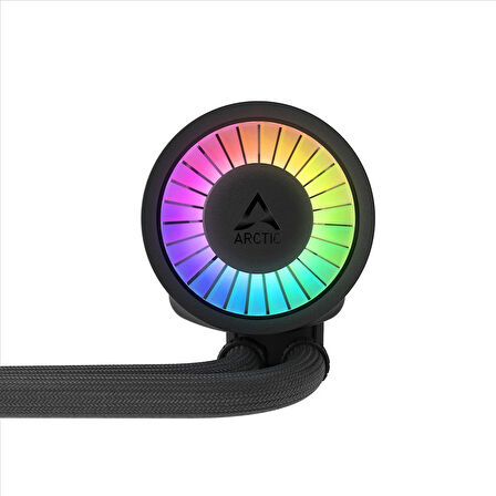 Arctic Liquid Freezer III Pro 420 A-RGB Intel / AMD Uyumlu, 420mm Radyatörlü, 3x14cm P14 PRO A-RGB PWM Fanlı, Sıvı İşlemci Soğutucu Siyah (ACFRE00185A)