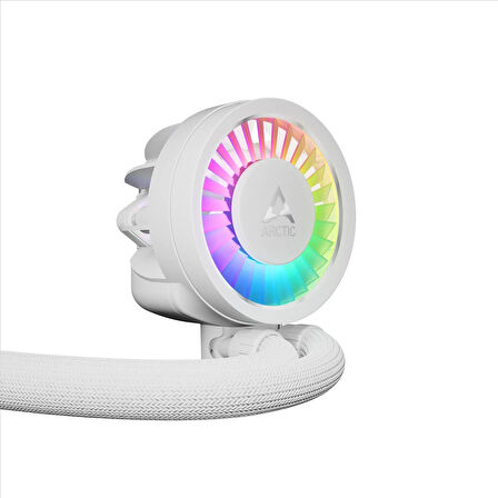 Arctic Liquid Freezer III Pro 420 A-RGB Intel / AMD Uyumlu, 420mm Radyatörlü, 3x14cm P14 PRO A-RGB PWM Fanlı, Sıvı İşlemci Soğutucu Beyaz(ACFRE00189A)