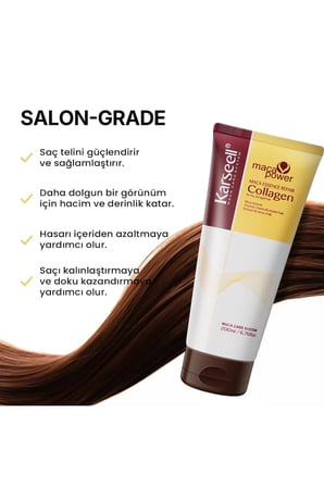 Kolajen Saç Bakım Maskesi Maca Özü Onarıcı Repair 200 ml Karsel