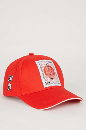 Erkek Çocuk Baskılı Beyzbol Basketbol Şapkası