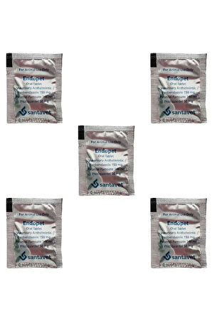 SANTAVET Endopett İç Parazt Tablet 5 Adet