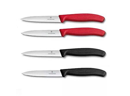 Victorinox SwissClassic 10cm Soyma Bıçağı 4 lü Set