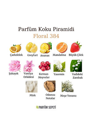Fresh 561 Erkek 50 ml Parfüm Edp + Floral 384 Kadın 50 ml Parfüm Edp