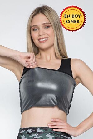 Kadın Sweet Sauna Takım Tayt Ve Atlet Extra Ince