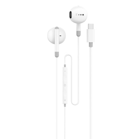 Amazingthing Type-C Kulak İçi Kablolu Kulaklık 1.2m Kulaklıklar Amazingthing - Beyaz