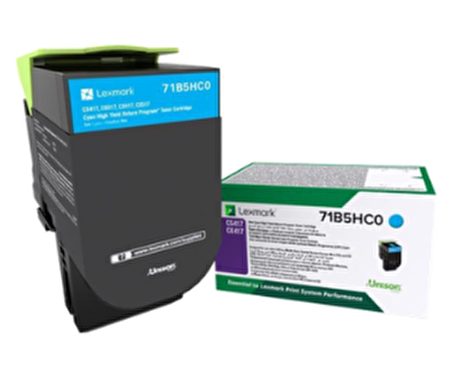 Lexmark CS417dn Mavi Orjinal Yazıcı Toneri Yüksek Kapasiteli