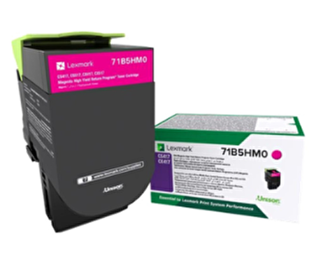 Lexmark CX517de Kırmızı Orjinal Yazıcı Toneri Yüksek Kapasiteli