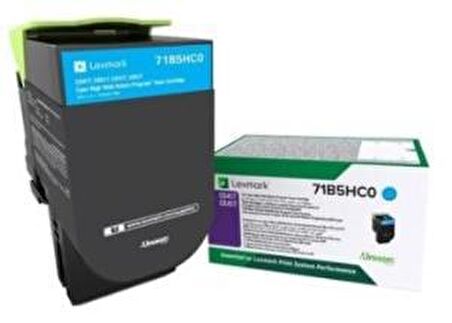 Lexmark CS417dn Mavi Orjinal Yazıcı Toneri