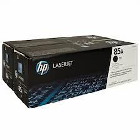 HP CE285AD (85A) Siyah Black Orjinal Toner 2li Paket P1102w / M1217nfw