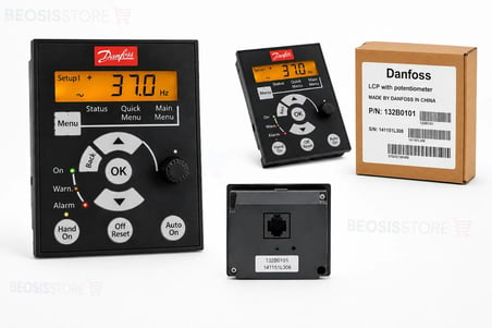 Danfoss 132B0101 VLT LCP 12 Potansiyometreli Lokal Kontrol Paneli