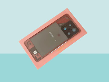Tkgz - Xiaomi POXO X6 PRO Arka Pil Batarya Kapağı Kapak (FULL KAMERA LENSİ ) SARI