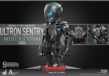 Hot Toys Ultron Sentry Blue Artist Mix Figure