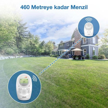 Vtech Gece Lambası ve Projeksiyonlu Sesli Bebek Monitörü - DM1212