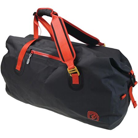 Jr Gear Roll Top Vinyl Duffel 30 lt Su Geçirmez Outdoor El Valizi Siyah