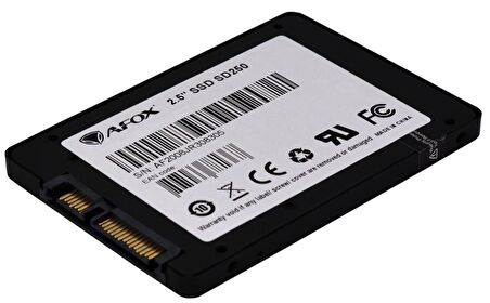 Afox SD250 2.5 İnç 512 GB 3D Sata 490 MB/s 560 MB/s SSD 