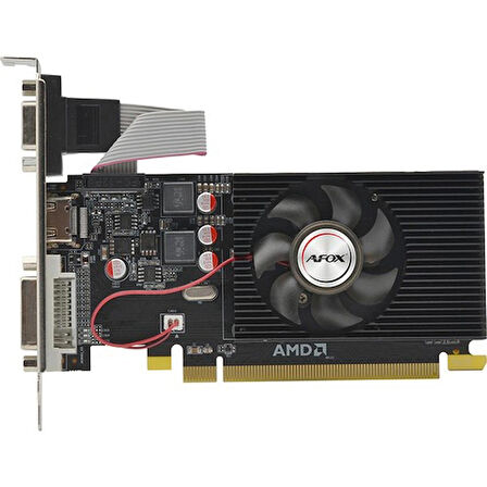 AFOX Radeon HD 5450 2GB DDR3 64-Bit Low Profile HDMI/DVI/VGA Ekran Kartı (AF5450-2048D3L4)