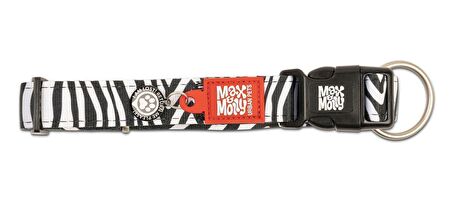 Max & Molly Smart ID Zebra Köpek Boyun Tasması-Medium
