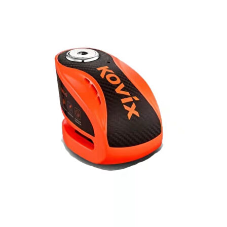Kovix Knx10-Fo Alarmli Disk Kilit Turuncu