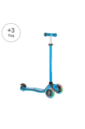 Primo Plus Işıklı Scooter - Mavi