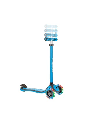 Primo Plus Işıklı Scooter - Mavi