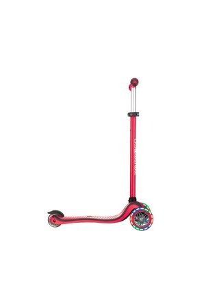Globber Primo Plus Işıklı Scooter - Kırmızı