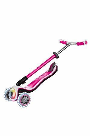 Globber Scooter Elite Deluxe Full Işıklı Pembe