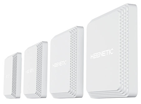 Keenetic Orbiter Pro 4-Lü Paket 2 Port 10/100/1000 AC1300 2.4/5 Ghz 1300 Mbps 4dbi Poe Wifi 5 Wpa3 Vpn Mesh Fiber Router Access Point