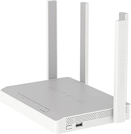 Keenetic Extra DSL AC1200 Mesh Wi-Fi 5 Dualband Gigabit MU-MIMO VDSL2/ADSL2+ Modem 4-Port Fiber Gigabit ve USB Portu