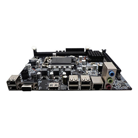 Arktek Alpha Force AK-H61M EL DDR3 (1600MHz)OC VGA/HDMI PCIe 2.0 1155P mATX Anakart