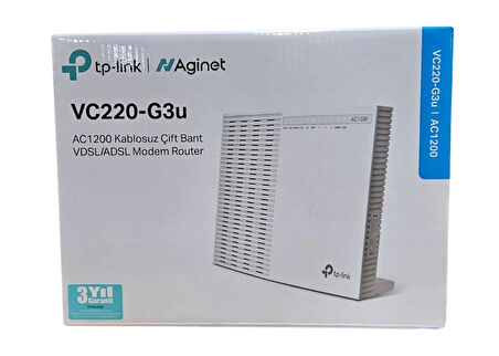 Modem Vdsl2 - Fiber AC1200 5 GHZ Tp-Link VC220-G3U
