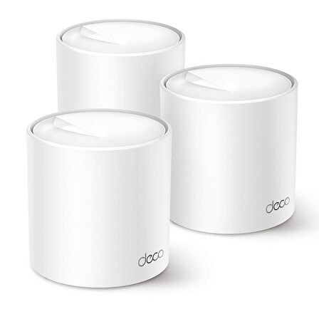 TP-LINK DECO X50 3000 MBPS EV WI-FI 6 SİSTEMİ (3-PACK)