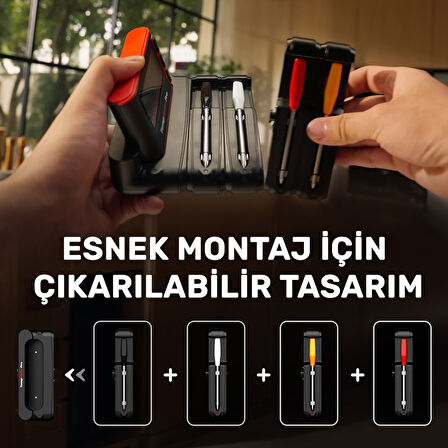 Thermopro TP980-4 Şarjlı 320m Kablosuz Alarmlı 4Problu APP, Monitörlü Profesyonel Gıda Termometresi