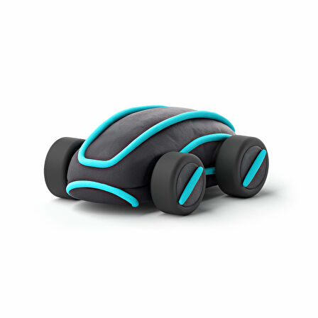 Hey Clay Hava ile Kuruyan Kil (2'li Kutu) - Mavi Siber Araba