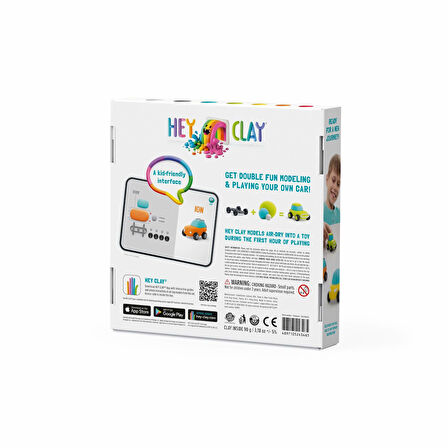 Hey Clay Hava ile Kuruyan Kil (6'lı Kutu) - Eko Arabalar