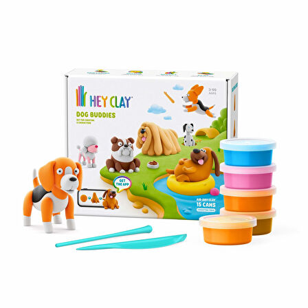 Hey Clay Hava ile Kuruyan Kil (15'li Kutu) - Can Dostlar