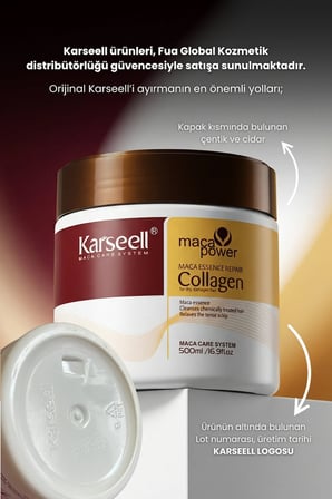Maca Power Maca Essence Repair Collagen Yıpranmış Saçlar İçin Onarıcı Saç Maskesi 500 ml