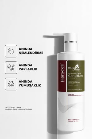 Hasarlı Saçlar İçin Derinlemesine Onarıcı Saç Kremi 500 ml