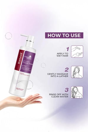 Maca Özlü Blonde Turunculaşma Karşıtı Purple MOR Şampuan 500 ml
