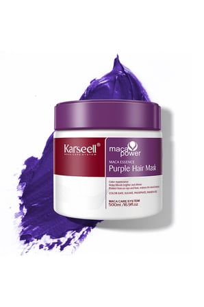 Turunculaşma Karşıtı Maca Özlü Purple Hair MOR Maske 500 ml