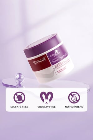 Turunculaşma Karşıtı Maca Özlü Purple Hair MOR Maske 500 ml