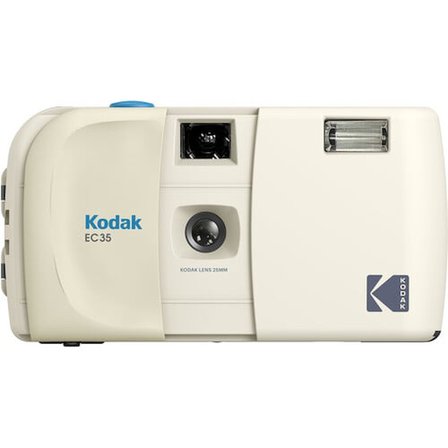 KODAK EC35 ANALOG FOTOĞRAF MAKİNESİ VANİLYA BEYAZ