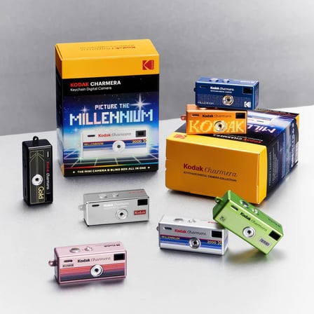 KODAK CHARMERA Milenyum Anahtarlık Fotoğraf Makinesi + Kamera
