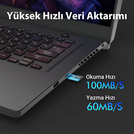 Kawa High Endurance U3 V30 100MB/s Okuma 40MB/s Yazma 64GB Micro SD Hafıza Kartı