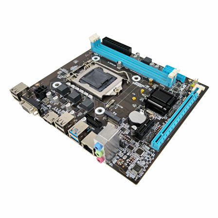 Axle AX-MBAIH81 DDR3 (1600MHz)OC VGA/HDMI PCIe 2.0 1150P mATX Anakart
