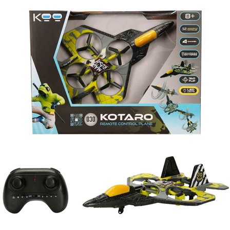 Işıklı Uzaktan Kumandalı Uçak Drone - USB Şarjlı Akrobatik Uçuş Aracı