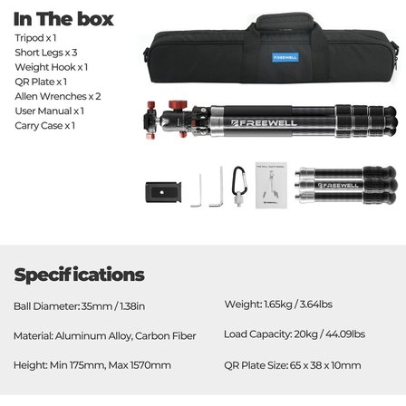 Freewell Fw-T2 Real Multı-Trıpod 5-In-1
