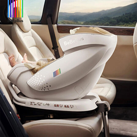 BeBeBus Shield+ Bebek Oto Koltuğu Gold (Türkiye Garantili)